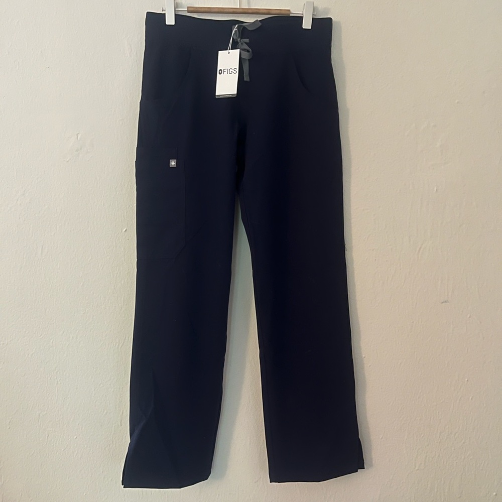 NWT Figs Kade Scrub Pants - Navy - Petite XS